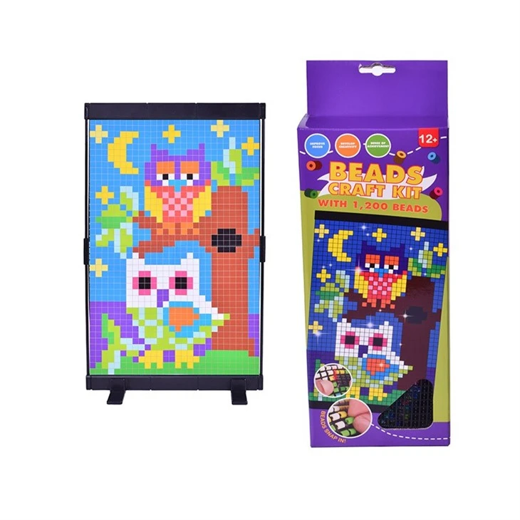 Perler Snappix Canvas Bead Craft Set