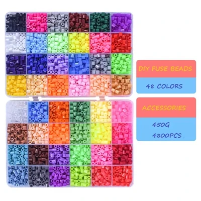Rainbow‑Palette Fuse perle